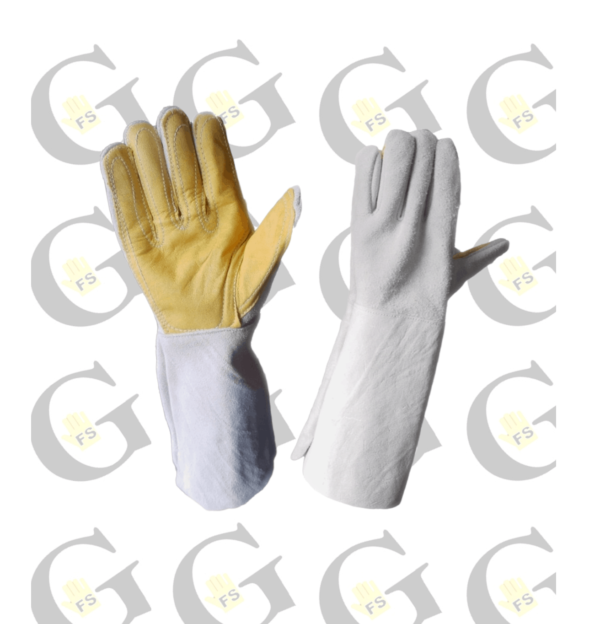 Guantes Extra largos de Carnaza