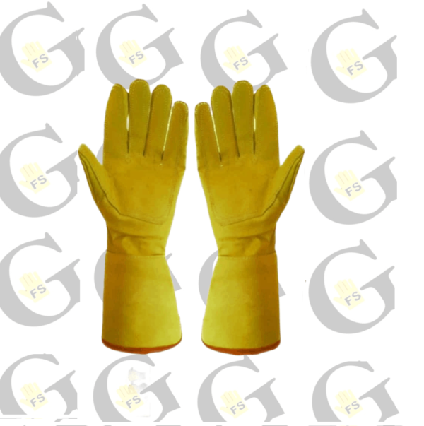 Guantes de Vaqueta Largos Reforzados - Ext